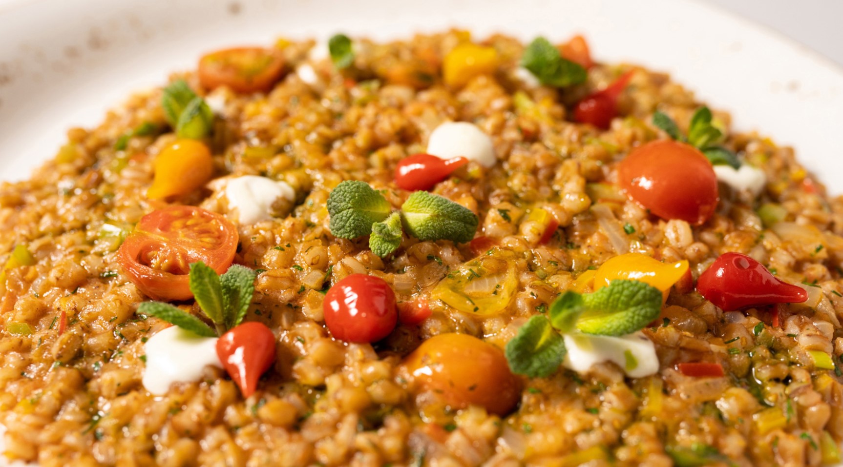 Ensalada de bulgur y lentejas