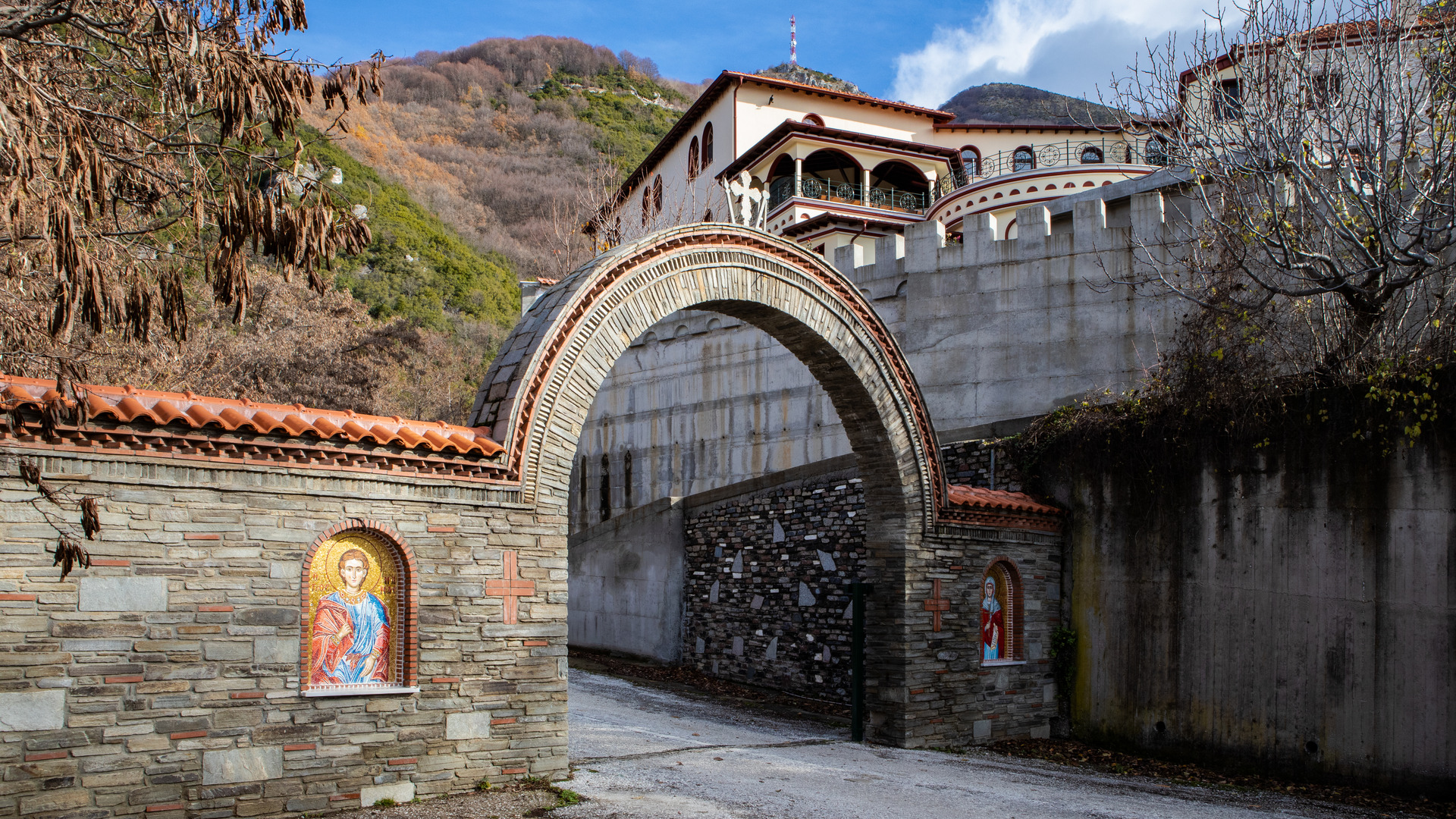 Kloster der Himmelfahrt Christi in Proti von Serres photo