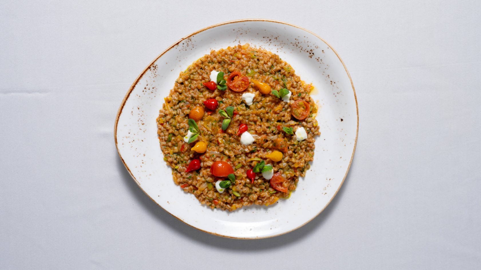 Salade de boulgour et lentilles photo